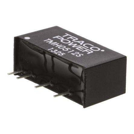 TRACOPOWER Měnič DC/DC TMH, výstup: 12V dc 1 kV dc, Vin 5.5V dc 165 mA, Vin 4.5V 2 W -40 °C 85 °C Průchozí otvor