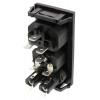Bulgin Konektor IEC C13, C14, orientace těla: Rovný, Zacvakávací montáž velikost pojistky 5 x 20 mm Vnitřní, 250V 10A