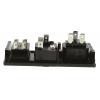 Bulgin Konektor IEC C13, C14, orientace těla: Rovný, Zacvakávací montáž velikost pojistky 5 x 20 mm Vnitřní, 250V 10A