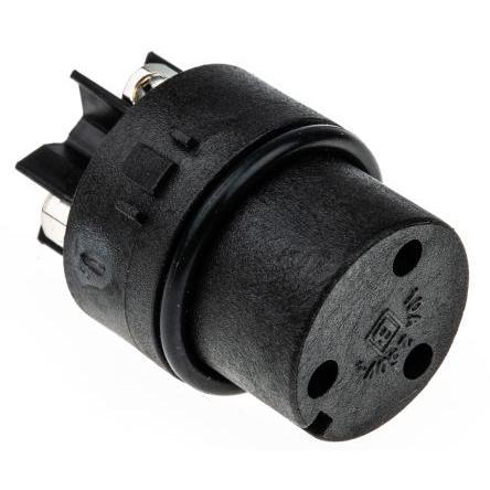 Bulgin Vložka konektoru, Vnitřní, počet kontaktů: 3, pro použití s: Konektor Mini Buccaneer, 70 °C, -20 °C