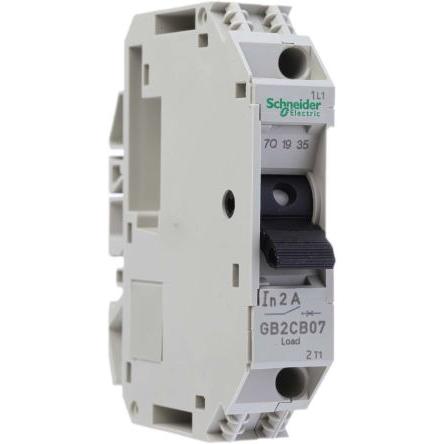 Tepelná pojistka 2A 1pólový TeSyS GB2 Schneider Electric TeSys Lišta DIN