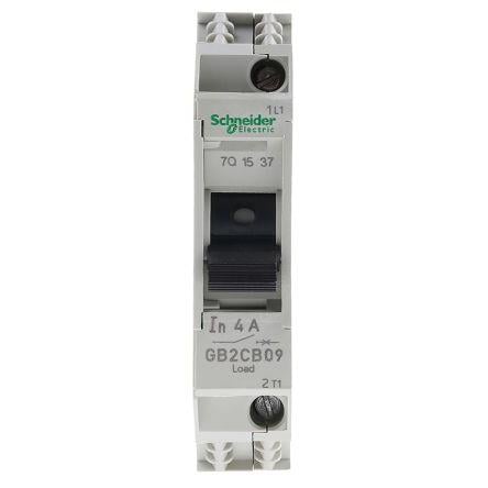 Tepelná pojistka 4A 1pólový TeSyS GB2 Schneider Electric TeSys Lišta DIN
