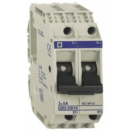 Tepelná pojistka 16A 2pólový TeSyS GB2 Schneider Electric TeSys Lišta DIN