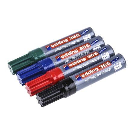 Značkovač na bílé tabule Sekáč hrot 365/4S 4 ks, Různé 2 to 7 mm Edding