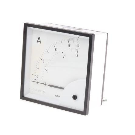 Analogový panelový ampérmetr D96MIS5A/4-001, řada: D96SD, výška výřezu: 92 mm St., šířka výřezu: 92 mm, přesnost