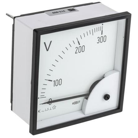 Analogový voltmetr, řada: D96 St. až 40 °C 92 mm 92 mm HOBUT