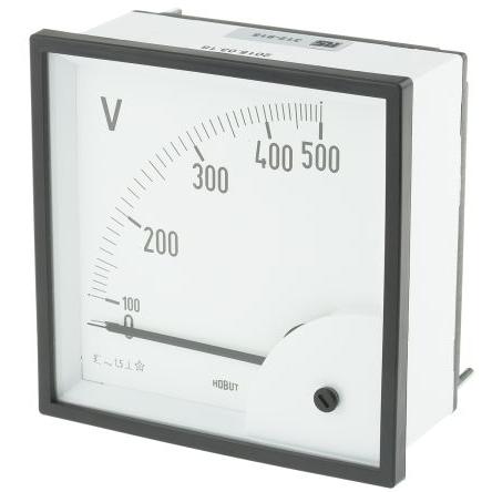 Analogový voltmetr, řada: D96 St. až 40 °C 92 mm 92 mm HOBUT