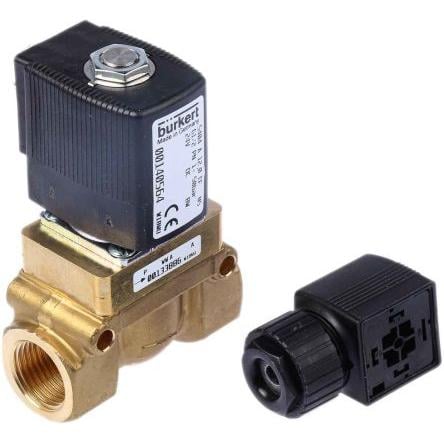 Elektromagnetický ventil 134590 2portový NC 24V dc Burkert