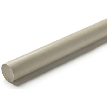 RS PRO Tyč PP Šedá, Béžová, délka: 1 m x 50 mm v prům.