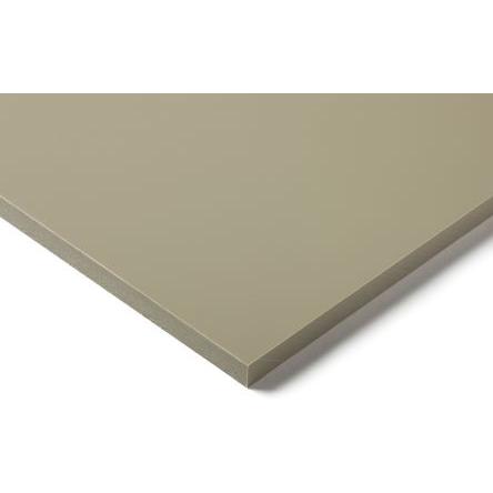 RS PRO Plastová deska, Polypropylen barva Béžová, délka: 1 m, šířka: 500mm, tloušťka: 15 mm