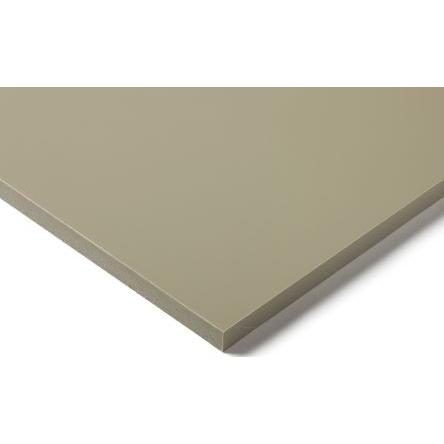 RS PRO Plastová deska, Polypropylen barva Béžová, délka: 1 m, šířka: 500mm, tloušťka: 20 mm
