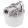 RS PRO Filtr topného oleje, mikronová velikost: 100 μm, Hliník, pracovní tlak: 1 bar 1/2" BSPP 81 mm 84 mm 81mm
