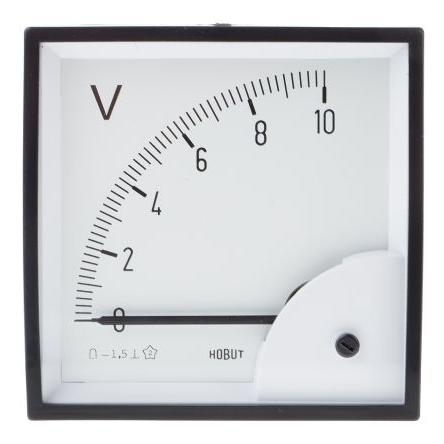 Analogový voltmetr, řada: D96 DC až 40 °C 92 mm 92 mm HOBUT