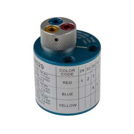 Hlavice pro krimpovací kleště, řada: M22520/1-04 Revolverové Daniels Manufacturing