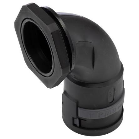 Armatura trubek na kabely Instalační trubka Černá jmenovitá velikost 36 mm Polyamid 6 Černá, IP66 PG36 PMA