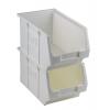 Skladovací zásobník, řada: RS PRO barva Bílá Polypropylen Přenosné 130 mm x 150 mm x 240 mm RS PRO