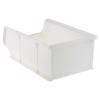 Skladovací zásobník, řada: RS PRO barva Bílá Polypropylen Přenosné 130 mm x 205 mm x 350 mm RS PRO