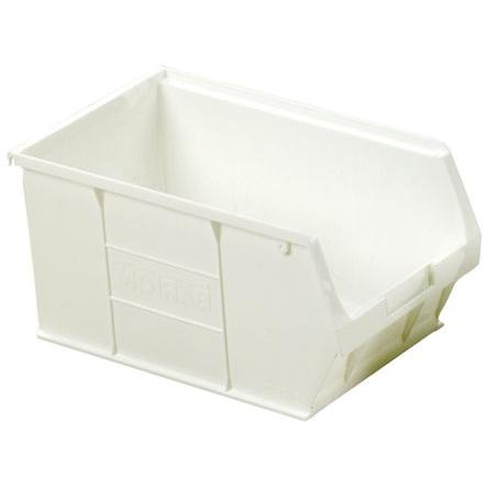 Skladovací zásobník, řada: RS PRO barva Bílá Polypropylen Přenosné 181 mm x 205 mm x 350 mm RS PRO
