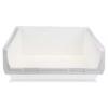Skladovací zásobník, řada: RS PRO barva Bílá Polypropylen Přenosné 180 mm x 419 mm x 376 mm RS PRO