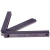 Brousek Střední Pravoúhlý, délka: 102 mm, šířka: 19mm x 229 mm RS PRO Skládací