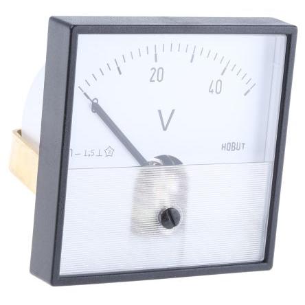 Analogový voltmetr, řada: PD7 DC až 40 °C 72 mm 72 mm HOBUT