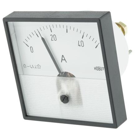 Analogový panelový ampérmetr PD721MCS50A/1-001, řada: PD72MC, výška výřezu: 72 mm DC, šířka výřezu: 72 mm, přesnost