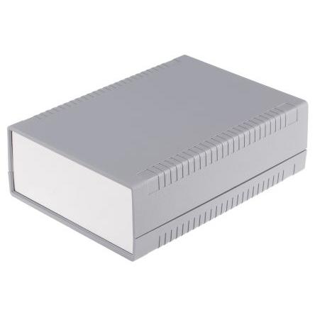 RS PRO Pouzdro na přístroje, řada: RS PRO IP54 ABS 60 mm barva Šedá 190 mm 140 mm