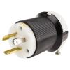 Hubbell Síťová zástrčka barva Černá, formát pólů: 2+E USA 20A NEMA L5-20P, Kabel, 125V, Nylon Šroubová