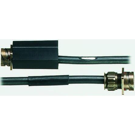 TE Connectivity Teplem smrštitelné bužírky průměr 15.2 mm Černá smršťovací poměr 5.6:1 Polyolefin 254mm, řada: HRSR