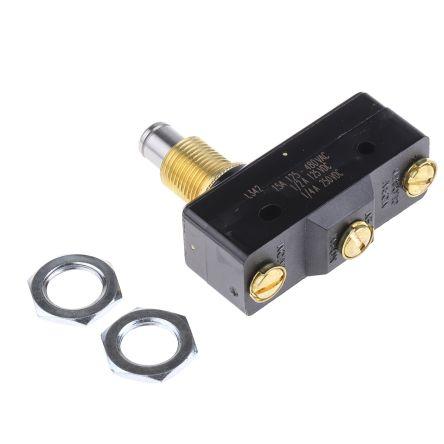 Honeywell Technologies Mikrospínač, typ ovladače: Plunžr SPDT, 250 V ac, 16A, Šroub, 3.63N