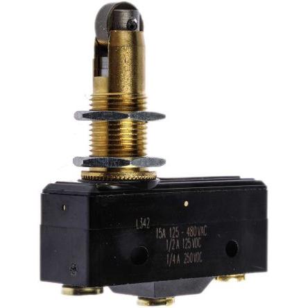 Honeywell Technologies Mikrospínač, typ ovladače: Plunžr s válečkem SPCO, 250 V ac, 15A, Šroub, 3.628N
