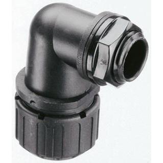 Montáž potrubí Černá jmenovitá velikost 16 mm Nylon 66 Černá, IP69K, IP67, IP68, IP66 PG13 Adaptaflex