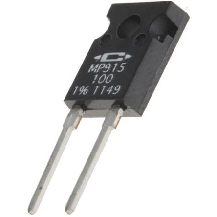 Rezistor Výkonový vrstvový, řada: MP915 100 Ω 1 % MP915-100-1% 15 W Caddock