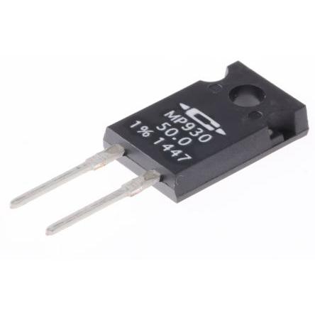 Rezistor Výkonový vrstvový, řada: MP930 50 Ω 1 % MP930-50.0-1% 30 W Caddock
