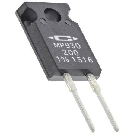 Rezistor Výkonový vrstvový, řada: MP930 200 Ω 1 % MP930-200-1% 30 W Caddock