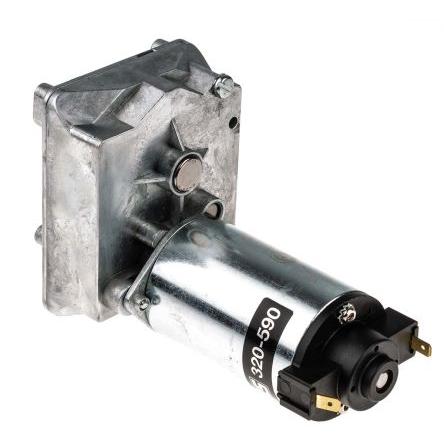 Crouzet Stejnosměrný převodový motor 12V dc S převodem 100rpm 1.2 Nm 17 V 6 mm