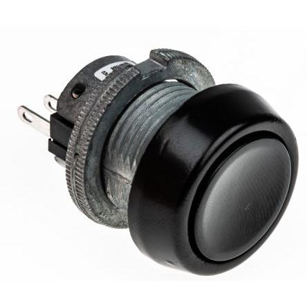 ITW Switches Tlačítkový spínač, řada: 76-94 IP67 SPDT Panel Okamžité 22 mm 10A, barva LED: Čirá 250 V 250 V ac