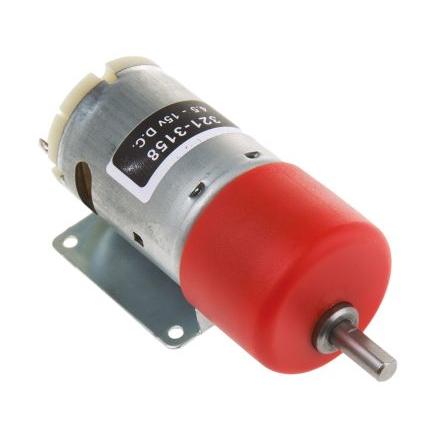 RS PRO Stejnosměrný převodový motor, řada: RS PRO 12V dc Komutátorový s převodem 2008rpm 10 Ncm 19.8 W 6 mm 2.81A
