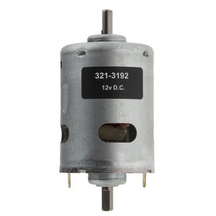 RS PRO Motor DC 12V dc S převodem 8311rpm 92.13 mNm 80.16 W 6.35 mm 10.82A