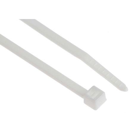 Stahovací páska Nerozpojitelné 111-93019 T30R-PA66V0-WH 150 mm 3.6mm Bílá Nylon 66 HellermannTyton