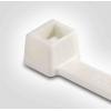 Stahovací páska Nerozpojitelné 111-91210 T120R(E)-PA66V0-WH 387 mm 7.6mm Bílá Nylon 66 HellermannTyton
