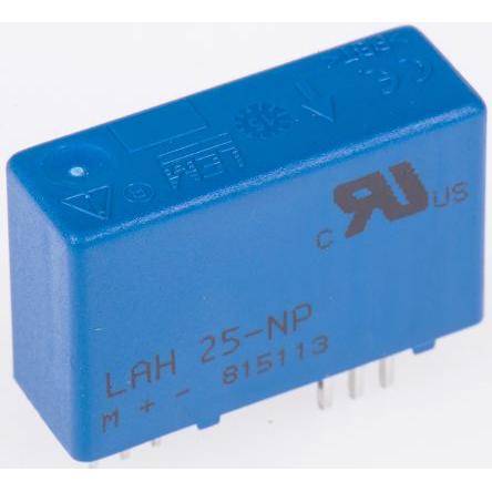 Proudový transformátor, řada: LAH -25 °C až 25 A 85 °C LEM 1:1000 0.31 W 12V, 15 V