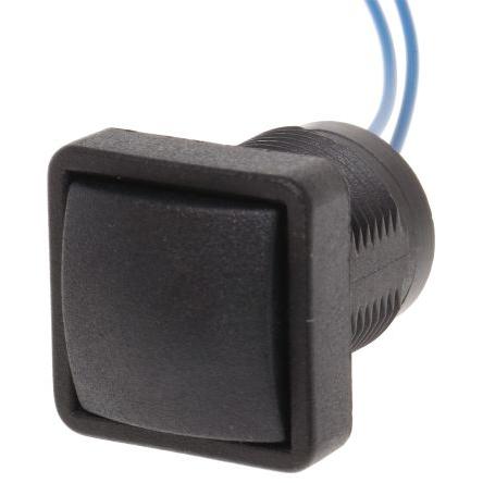 ITW Switches Tlačítkový spínač, řada: 49-59 IP67 SPST Panel Okamžité 16 mm 10A, barva LED: Čirá 250 V 250 V ac