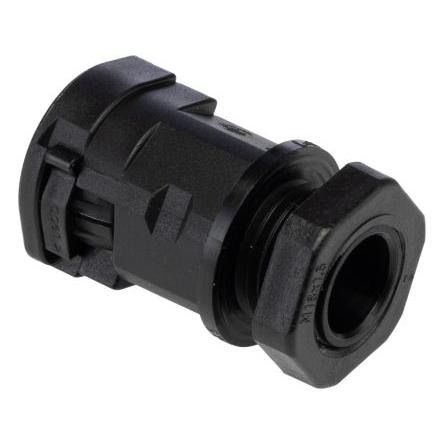 Montáž potrubí Typ Gerade/ rovný typ Černá jmenovitá velikost 12 mm Polyamid 6 Černá, IP66 M16 PMA