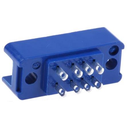 Hirose Konektor D-Sub, řada: 1600, počet kontaktů: 8, orientace těla: Rovný 2.5 mm, Kabel Vnitřní, 300V ac