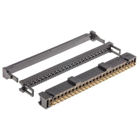 Hirose Konektor IDC, řada: HIF3B Vnitřní, rozteč: 2.54 mm, počet kontaktů: 50, počet řad: 2, Kabel, IDC, orientace těla: