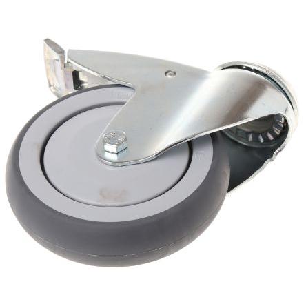 2477PJX125P30CHC10X90 Tente Otočné 100 kg 125 mm, Pryž
