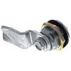 Zámek na stranový klíč Bezklíčové, Klíč, hloubka od panelu k jazýčku: 25.6 mm, Chromová 23 x 20.2 mm Euro-Locks a Lowe &