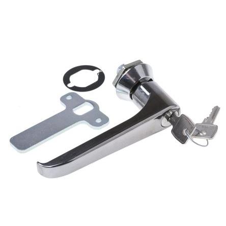 Zamykací rukojeť, Chromovaná mosaz Madlo L 105 mm Euro-Locks a Lowe & Fletcher group Company
