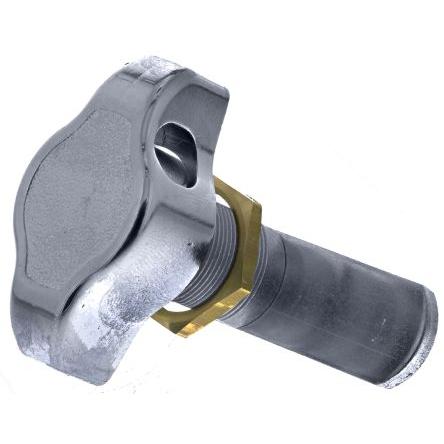 Zámková vložka S klíčem, hloubka od panelu k jazýčku: 20 mm, Chromová 19.1 x 16.1 mm Euro-Locks a Lowe & Fletcher group